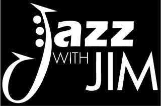 Jazz with Jim logo - reversed