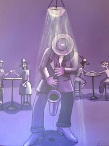 "The Saxophonist" by Steven Ramsey