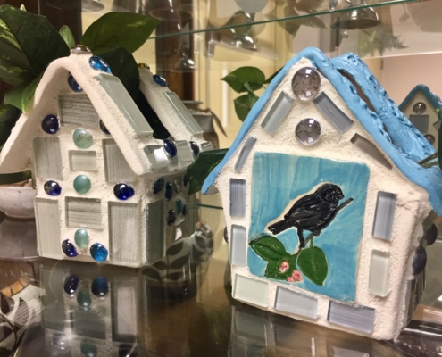 2018 Birdhouse Planters by Diana Davidson