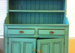 Creative Furniture Finishing - teal cab