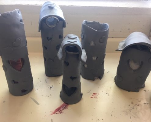 Alexis Arrazcaeta, pottery teacher work