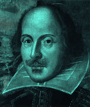 William Shakespeare-teal-8-10