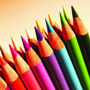 Colored Pencils - 1inSquare