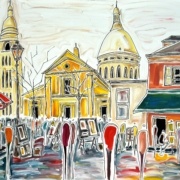 Place du Tertre by Patricia Klewe Derderian
