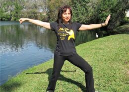 Tai-Chi instructor Suzanne Chen