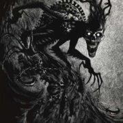 Night Terrors by Stanley Morrison - graphic for Spooky Creatures (October 2020)